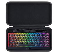 Lebakort Dur Étui Housse Cas Compatible avec Razer Huntsman/Huntsman V3 Pro Mini/Blackwidow V3 Mini/Snpurdiri 60%/Aula WIN60 HE Clavier de Jeu mécanique (Noir)