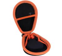 Lebakort Dur Étui Housse Cas Compatible avec Shokz New OpenRun Pro 2/Pro 2 Mini/OpenRun/OpenSwim/OpenMove Casque Audio à Conduction Osseuse pour Le Sport (Noir + Orange)