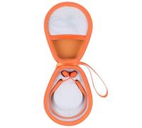 Lebakort Dur Étui Housse Cas Compatible avec Shokz New OpenRun Pro 2/Pro 2 Mini/OpenRun/OpenSwim/OpenMove Casque Audio à Conduction Osseuse pour Le Sport (Orange)