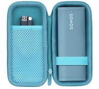 Lebakort Dur Étui Housse Cas Compatible avec Sonos Roam/Roam 2 Enceinte Nomade sans Fil Compacte (Bleu Clair)