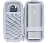Lebakort Dur Étui Housse Cas Compatible avec Sonos Roam/Roam 2 Enceinte Nomade sans Fil Compacte (Gris)