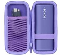 Lebakort Dur Étui Housse Cas Compatible avec Sonos Roam/Roam 2 Enceinte Nomade sans Fil Compacte (Violet)