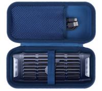 Lebakort Dur Étui Housse Cas Compatible avec Soundcore Boom 3i Enceinte Extérieure Résistante (Bleu Foncé)