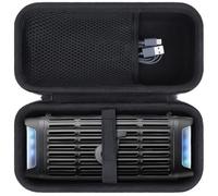 Lebakort Dur Étui Housse Cas Compatible avec Soundcore Boom 3i Enceinte Extérieure Résistante (Noir)