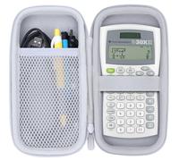 Lebakort Dur Étui Housse Cas Compatible avec Texas Instruments TI-30XIIS TI-30XS TI-30Xa TI-36X Pro Calculatrice Scientifique (Blanc)