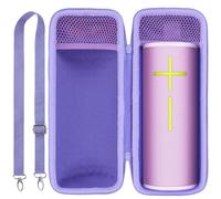 Lebakort Dur Étui Housse Cas Compatible avec Ultimate Ears MEGABOOM 4 /MEGABOOM 3 Enceinte Bluetooth Portable (Violet)