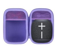 Lebakort Dur Étui Housse Cas Compatible avec Ultimate Ears Wonderboom 4 / Wonderboom 5/ Wonderboom Enceinte Bluetooth Portable (Violet)
