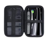 Lebakort Dur Étui Housse Cas Compatible avec Waterpik WP-580EU / WP-582EU / WP-583EU Advanced Hydropulseur Dentaire (Noir)
