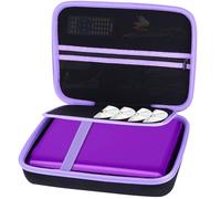 Lebakort Dur Étui Housse Cas Compatible avec YOTON 12,5" /ieGeek 11.5" / YOOHOO 12,5" /SUNPIN 12,5'' Lecteur DVD Portable（Violet）