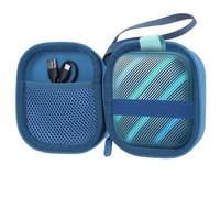Lebakort Dur Étui Housse Compatible Soundcore Boom Go 3i,Bleu foncé | Anker Enceinte Étui,Fermeture éclair robuste,Format compact pour les déplacements