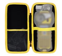 Lebakort Étui de rangement compatible avec imprimante d'étiquettes portable Brady M210 / M210 LAB / BMP21 Plus KIT1 (noir + étui jaune)