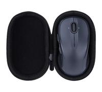 Lebakort Étui Housse Compatible avec Logitech M510 Souris,Noir | Léger, compact, facile à transporter,Coque dure, intérieur doux, anti-chocs