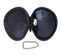 Lebakort tui Housse Cas Compatible avec Logitech MX Ergo/Ergo M575 Trackball Souris sans Fil Noir
