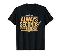 Lebanese Mama Always Serves Seconds Home Cook Kitchen Scene T-Shirt