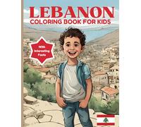 Lebanon Coloring Book For Kids: With Interesting Facts