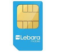 Lebara Pack carte SIM prépayée micro/standard (2 SIM par client)
