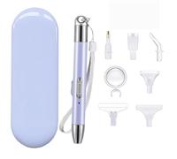 Lebartm Stylo de peinture diamant lumineux USB, accessoires et outils, stylo éclairage 6 têtes, loupe créatif, pierres précieuses, ongles
