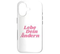 Lebe Dein Ändern - Positive Affirmations Coque pour iPhone 17