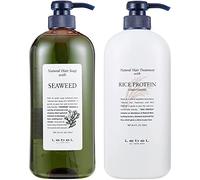 Lebel Natural Hair Soap With Seaweed 720ml & Lebel Natural Hair Treatment Rice Protein 720ml