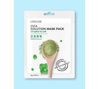 Lebelage Masque en tissu à la centella Cica Solution Mask Pack - 25 g / 1 pc