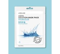 Lebelage Masque en tissu hydratant pour le visage Aqua Solution Mask - 23 ml / 1 pc