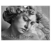 Lebende Steine - Skulpturen auf dem Friedhof Staglieno (Wandkalender 2026 DIN A4 quer), CALVENDO Monatskalender: Diese Fotos entstanden auf dem ... der schönsten Skulpturenfriedhöfe Europas.