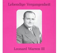 Lebendige Vergangenheit-Léonard Warren