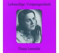 Lebendige Vergangenheit-Tiana Lemnitz
