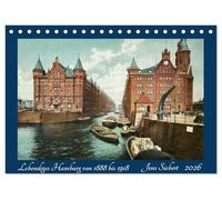 Lebendiges Hamburg von 1888 bis 1918 (Tischkalender 2026 DIN A5 quer), CALVENDO Monatskalender: Ein Monats-Kalender mit Reprofotografien ... dem historischen Hamburg von 1888 bis 1918.
