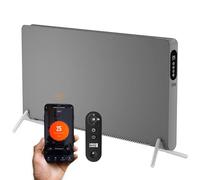 LEBENLANG 2000W Radiateur Electrique economique d'énergie - Avec WiFi | Avec Appli & Télécommande I Installation Sur Pied ou Murale I Radiateurs électrique Convecteur Chauffage Electrique basse