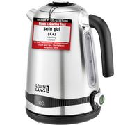 Lebenlang LBE2662 Bouilloire sans BPA, avec écran acier inoxydable Contenance: 1.7 l