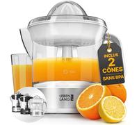 LEBENLANG Presse agrume electrique - 2 cônes & sans BPA I 700ml
