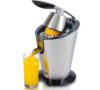 LEBENLANG Presse agrume electrique 600W - Cône en acier inoxydable & sans BPA I Presse-agrumes électriques I Juicer orange machine Presseur agrumes electriques Jus de fruit d'orange automatique