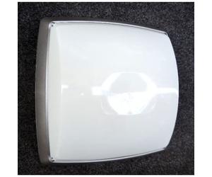 L'ebenoid - Hublot extérieur LED 24W polycarbonate titane 320X320mm 4000K 2000lm 230V CL2 IK10 IP54 ATOLL C320 EBENOID 870266