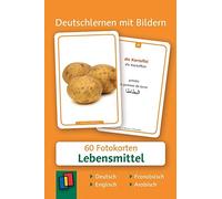Lebensmittel: 60 Fotokarten auf Deutsch, Englisch, Französisch und Arabisch