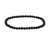 Lebensquelle Plus | Bracelet en pierres précieuses à facettes 4 mm | 19 cm de longueur | Avec carte de pierres précieuses | Véritables pierres précieuses, Mittelgroße, Pierre, Pierre précieuse.