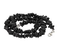 Lebensquelle Plus Chaîne à éclats en pierre précieuse avec fermoir - 45 cm de long + fermoir à griffe - Collier éclatant de pierre de guérison - Fabriqué à la main et naturellement, Medium, Gemme