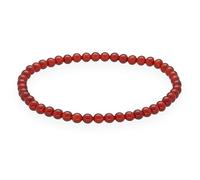 Lebensquelle Plus Mini bracelet à boules - 4-5 mm - Bracelet en pierres précieuses de qualité supérieure, Eine Grösse, Pierre précieuse, cristal de roche