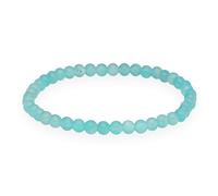 Lebensquelle Plus Mini bracelet à boules - 4-5 mm - Bracelet en pierres précieuses de qualité supérieure, Eine Grösse, Pierre précieuse, cristal de roche