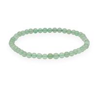 Lebensquelle Plus Mini bracelet à boules - 4-5 mm - Bracelet en pierres précieuses de qualité supérieure, Eine Grösse, Pierre précieuse, cristal de roche