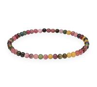 Lebensquelle Plus Mini bracelet à boules - 4-5 mm - Bracelet en pierres précieuses de qualité supérieure, 19.0 centimeters, Pierre précieuse, cristal de roche