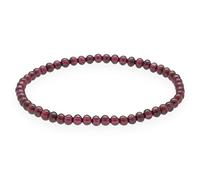 Lebensquelle Plus Mini bracelet à boules - 4-5 mm - Bracelet en pierres précieuses de qualité supérieure, Eine Grösse, Pierre précieuse, cristal de roche