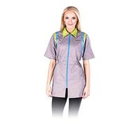Leber&Hollman LH-Coviser_S Service Tablier de protection pour femme Gris/bleu clair/vert clair Taille
