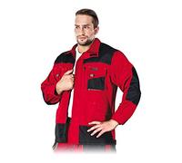 LEBER & HOLLMAN LH-FMN-J_CBSM Formen Veste de protection Rouge/noir/gris Taille M