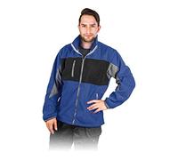 LEBER & HOLLMAN LH-FMN-P_Nbsm Chemisier de protection en polaire pour homme Bleu/noir/gris Taille M