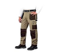 Leber&Hollman LH-FMN-T_BE360 Pantalon de protection Beige/marron Taille 60