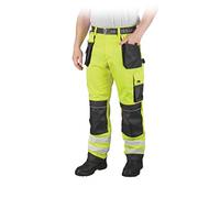 Leber&Hollman LH-FMNX-T_YSB48 Pantalon de Protection Jaune/Gris/Noir Taille 48