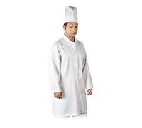 Leber&Hollman LH-Food+CMexl Cook/Food/HCL Tablier de protection pour homme Blanc Taille XL