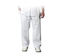 LEBER & HOLLMAN LH-Food+Troxxxl Cook/Food/Hcl Pantalon de protection Blanc Taille XXXL
