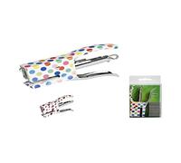 Lebez Mini - Pince agrafeuse - 15 feuilles - No.10 - métal - assortiment